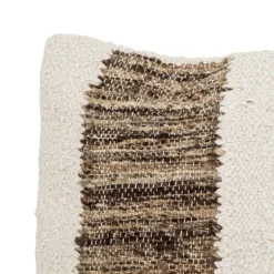 Abano Cotton Cushion- Nature