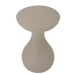 Abebe Aluminium Side Table - Grey
