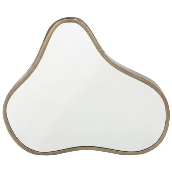 Abigail Metal Mirror - Brass 52cm