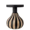 Aloise Mango Side Table - Black