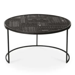 Ancestors Tabwa Round Nesting Coffee Table - Set of 3