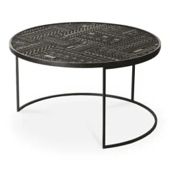 Ancestors Tabwa Round Nesting Coffee Table - Set of 3