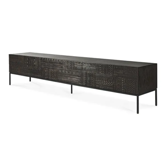 Ancestors Tabwa TV Cupboard - 1 Flip-down Door/2 Drawers