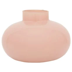 Bella Glass Vase - Peach Whip