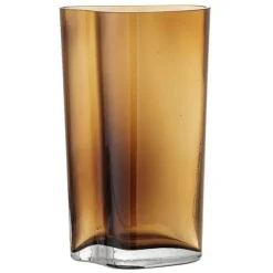 Benia Glass Vase - Brown