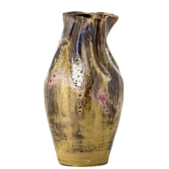 Benoit Stoneware Vase - Brown