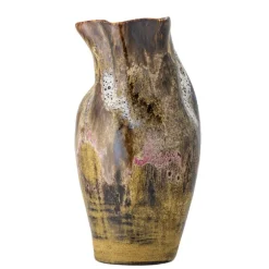 Benoit Stoneware Vase - Brown