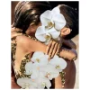 Blind For Love (with Orchids) Print