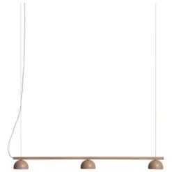 Blush Rail 3lt Pendant Light
