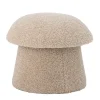 Bocca Polyester Pouf - Nature