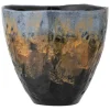 Bong Stoneware Flowerpot - Blue