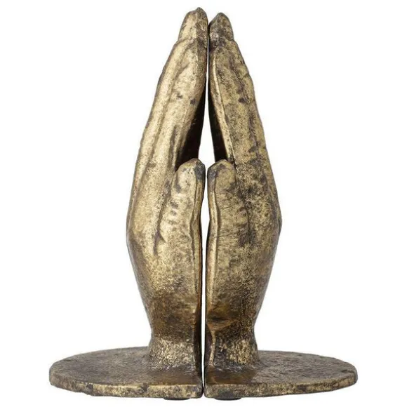 Brass Metal Bookend - Set of 2