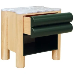 Bubbles 1 Drawer Bedside Table