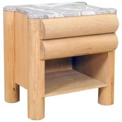 Bubbles 1 Drawer Bedside Table