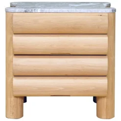 Bubbles 2 Drawers Bedside Table