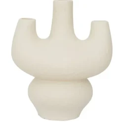 Chandelier Ceramic Candle Holder - White