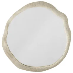 Cillia Polyresin Wall Mirror - Nature