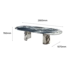 Crescent Dining Table