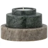 Dalin Marble Candlestick/Votive - Green