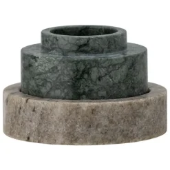 Dalin Marble Candlestick/Votive - Green