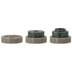Dalin Marble Candlestick/Votive - Green