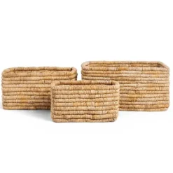 dBodhi Caterpillar Ambang Rectangular Basket - Set of 3