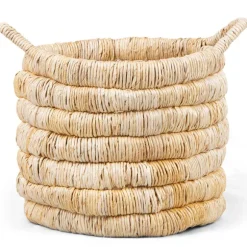 dBodhi Caterpillar Sago Round Basket