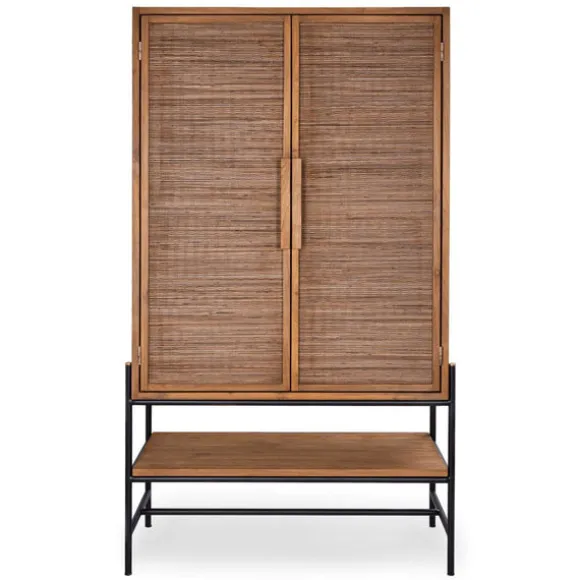 dBodhi Coco Cabinet - 2 Doors/1 Open Rack
