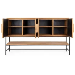 dBodhi Coco Dresser - 4 Doors/1 Open Rack