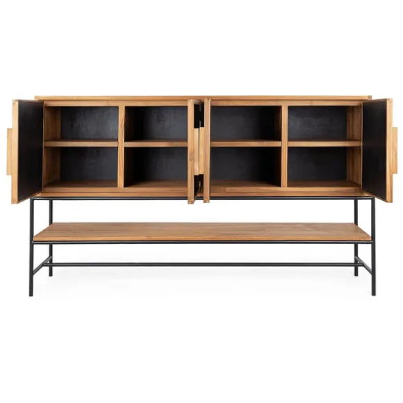 dBodhi Coco Dresser - 4 Doors/1 Open Rack