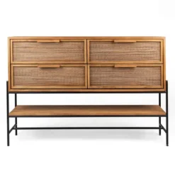 dBodhi Coco Dresser - 4 Drawers/1 Open Rack