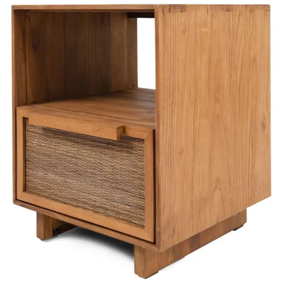 dBodhi Hopper Pedestal - 1 Open Rack/1 Drawer
