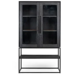dBodhi Karma Cabinet - 2 Glass Doors/1 Open Rack