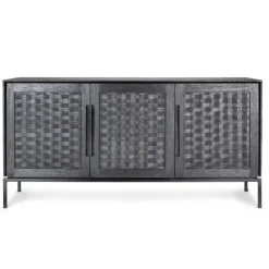 dBodhi Karma Charcoal Low Dresser - 3 Doors