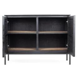 dBodhi Karma Charcoal Low Dresser - 2 Doors