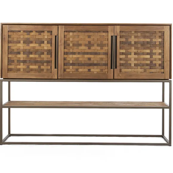 dBodhi Karma High Dresser - 3 Doors/1 Open Rack