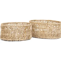 dBodhi Kawi Oval Basket - Set of 2