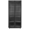 dBodhi Motion Display Cabinet - 2 Textured Glass Doors