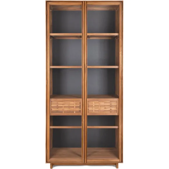 dBodhi Motion Display Cabinet - 2 Glass Doors/2 Drawers