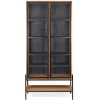 dBodhi Outline Cabinet - 2 Glass Doors/1 Open Rack