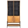 dBodhi Outline Cabinet - 2 Doors/2 Glass Doors/1 Open Rack