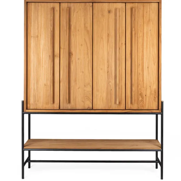 dBodhi Outline Cabinet - 4 Doors/1 Open Rack