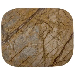 Deborah Marble Serving Tray - Brown