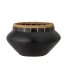 Dixon Terracotta Deco Bowl - Black