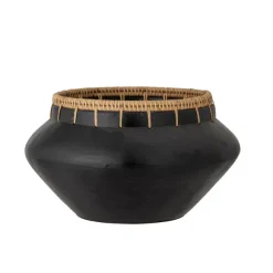 Dixon Terracotta Deco Bowl - Black