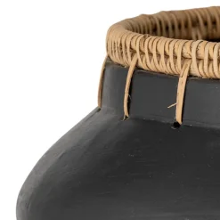 Dixon Terracotta Deco Bowl - Black