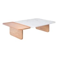 Duo Large Marble Coffee Table