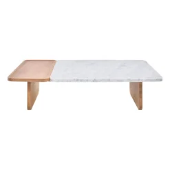 Duo Large Marble Coffee Table