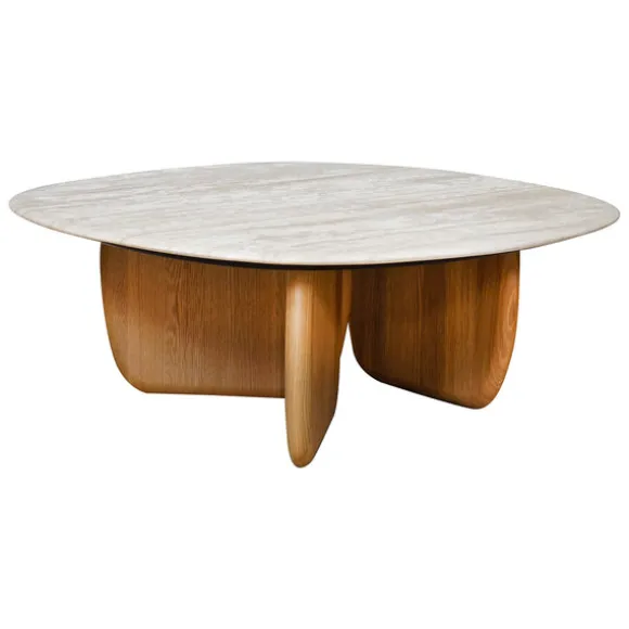 Eden Travertine Coffee Table