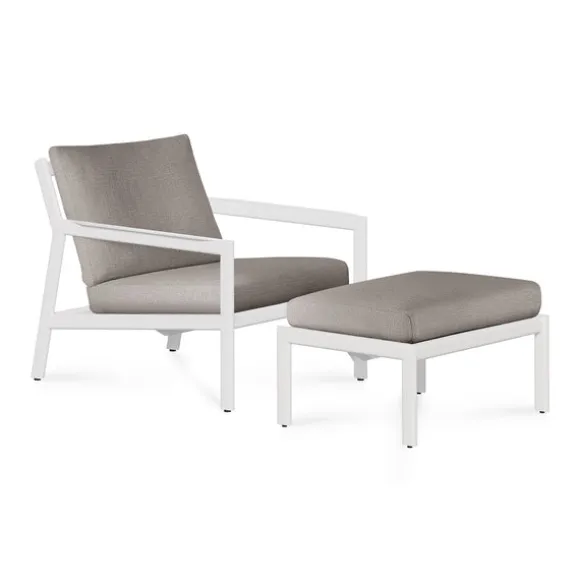 Ethnicraft Aluminium Jack Outdoor Foot Stool